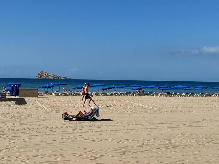 Apartamento Centrico Y En Primera Linea De Playa Leilighet Benidorm Eksteriør bilde